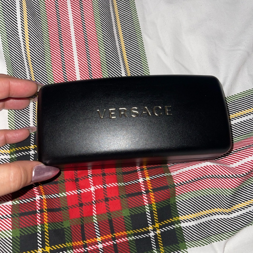 Versace Black Sunglasses Case NEW!